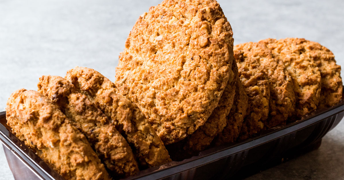 ALmond or Sunflower Oatmeal Cookies